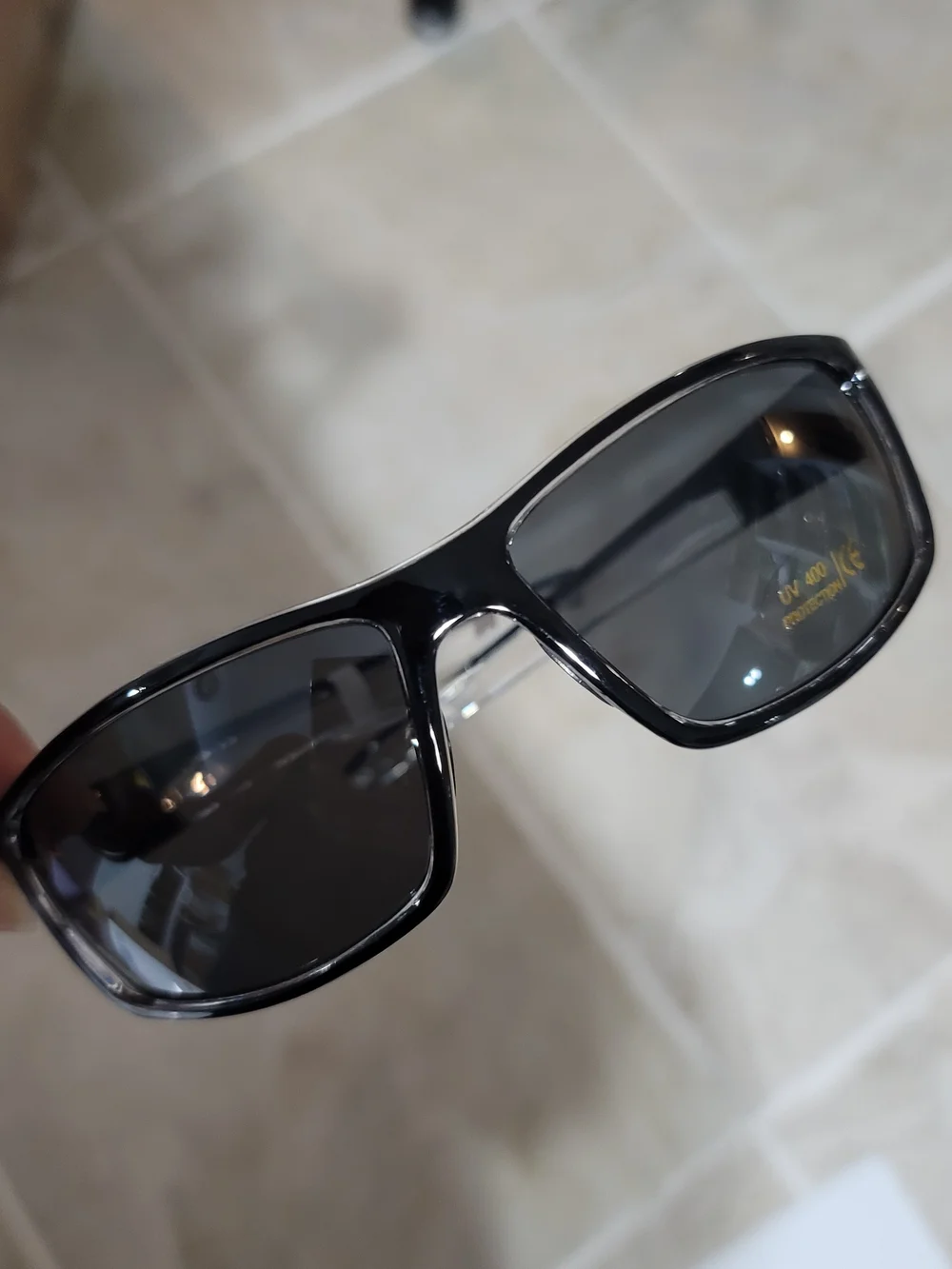 Men's Black Sunglasses - UV400 Protection